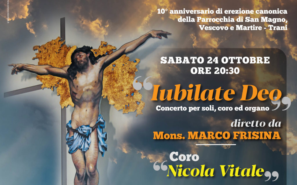 IUBILATE DEO – Concerto per soli, coro ed organo